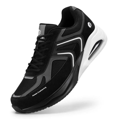 Fitville Extra Wide Walking Shoes for Men Wide Cushioned Sports Shoes For Swollen Feet Flat Feet Arch Fit Relieve Heel Pain