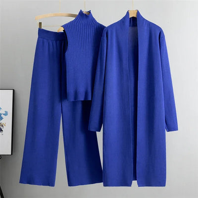 Sets Outifits New 3PCS Solid Tape Patch Tank Top &  Pants Set with Coat Fashion Casual Women Tracksuits Female