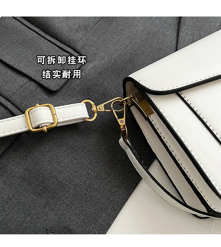 Luxury - Grade 2025 Women's Exclusive Small Square Shoulder Bag - Solid - Color Aesthetic, Niche - Style Design& Daily, Stylish