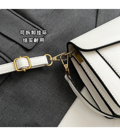 Luxury - Grade 2025 Women's Exclusive Small Square Shoulder Bag - Solid - Color Aesthetic, Niche - Style Design& Daily, Stylish
