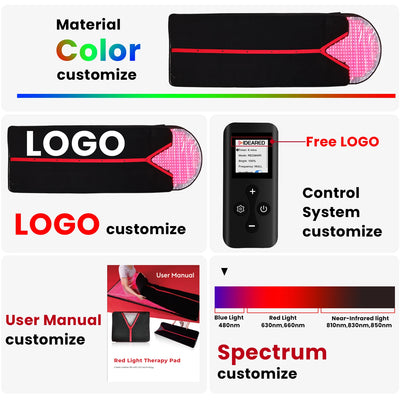 IDEATHERAPY 660 850NM Red Light Therapy Sleep Bag Red Light Therapy Device Led Blanket Infrared Red Light Therapy Sleeping Bag