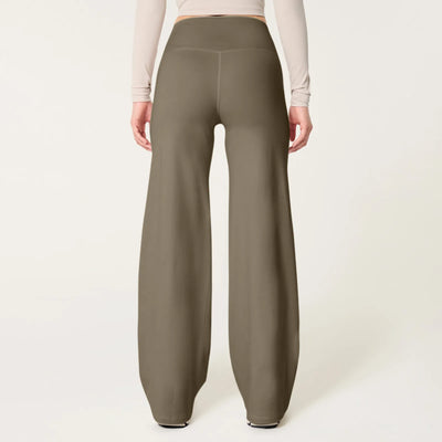Wide Leg Pants For Women Yoga Pants High Waist Sweatpants With Pockets Stretch Pants Comfy Workout Sports Sweatpants Leggings