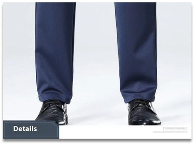 Plus Size Big and Tall Mens Trousers Business Casual Loose Straight Leg Pants Comfort Fit Office Work Commuting No Tight Classic
