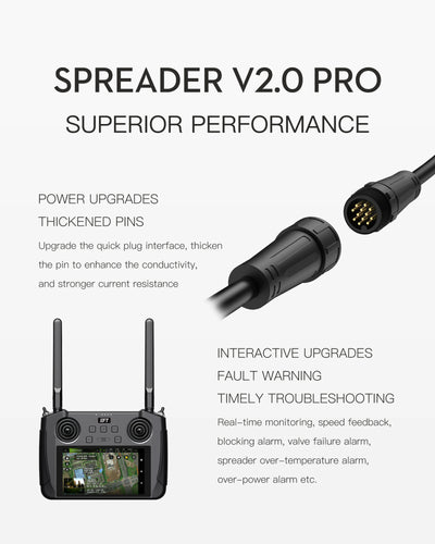 EFT V2.3 EPS200 Spreading System Spreader 10L 22L 22KG 30KG 40L 50L For E410P E416P E616P G630 Z30 Z50 Frame Agricultural Drone