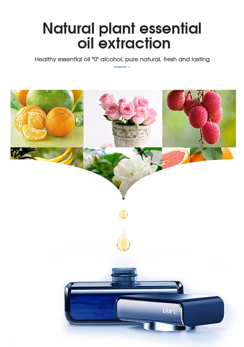 Car Fragrance Aromatherapy Diffuser Car Scents Air Freshener Eliminate Car Odors Long-Lasting Scent Indoor And Home Use