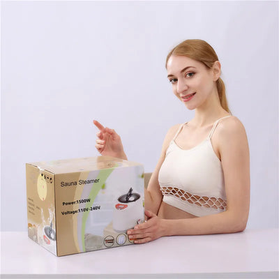 Sauna Steam Generator 110V/220V 3L With Remote Control 1500W Powerful Steamer Machine EU US AU Plug Pot