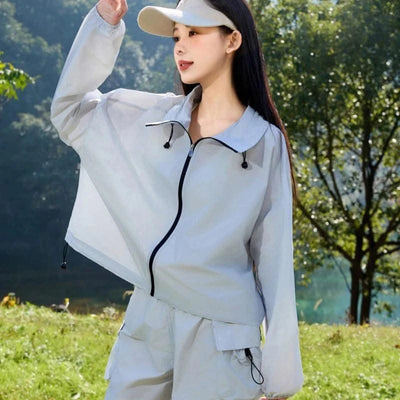 Summer Thin Sunscreen Jacket Women