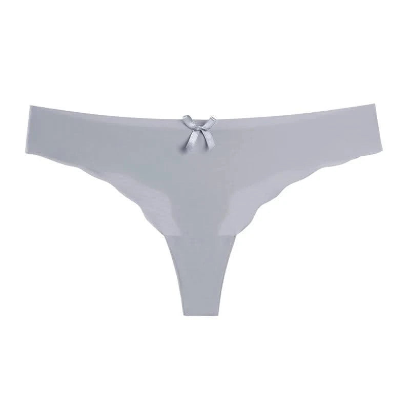Women's Sexy Thongs G-string Underwear Panties Thin Breathable Low Waist T back Female Seamless Comfortable Thong Lingerie