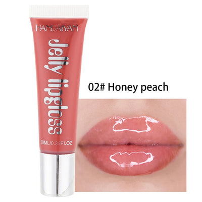 Candy Shades Moisturizing Lip Gloss Lip Oil Makeup Shinny Nutritious Liquid Lip Glosses Cherry Jelly Oil Clear Lipgloss