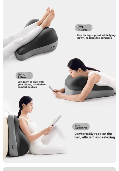 Detachable Bed Pillow Large Sofa Multi-Functional Lumbar Support Barest Mattr Reading Mobile Phone Special Pillow
