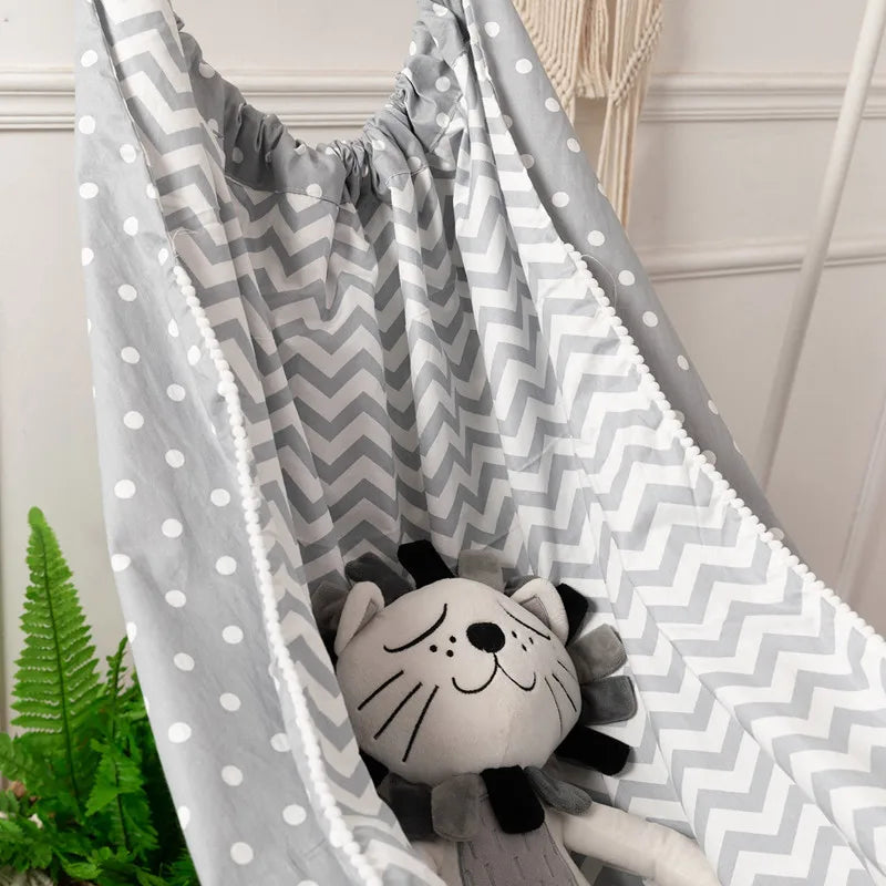 Baby Sleeping Hammock Children's Swing Indoor And Outdoor Gondola For Babies Household Cartoon Hammocks