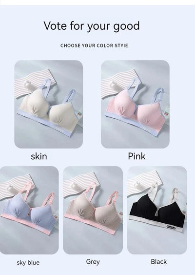 All-season Maternity Bra For Pregnant Women Breast-lifting Anti-sagging Front-opening Design For Breastfeeding Made  Pure Cotton