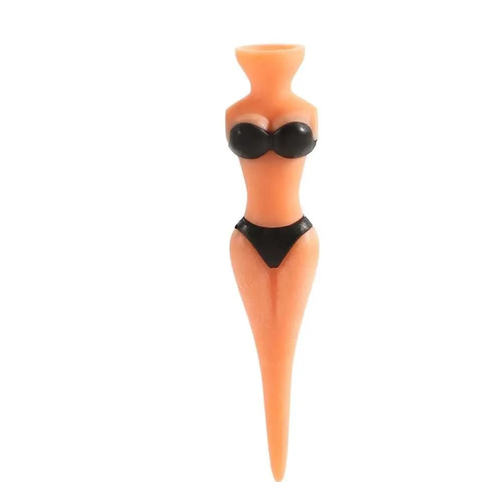 5 Pcs/Lot Women Ball Holder Lady Model Bikini Outdoor Golf Tees Golf Training Golf  Accessories Clubs Tee