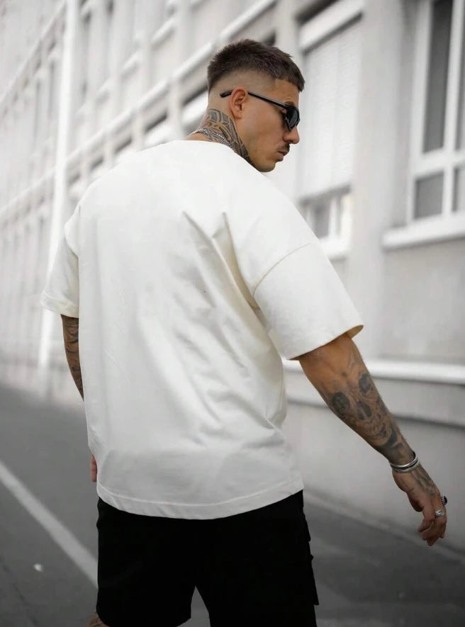 Oversized Men's Clothing Anime Print Psyduck Graphic T Shirts Cotton Women O-Neck Short Sleeved Tee Top Y2k Clothes Summer 2025