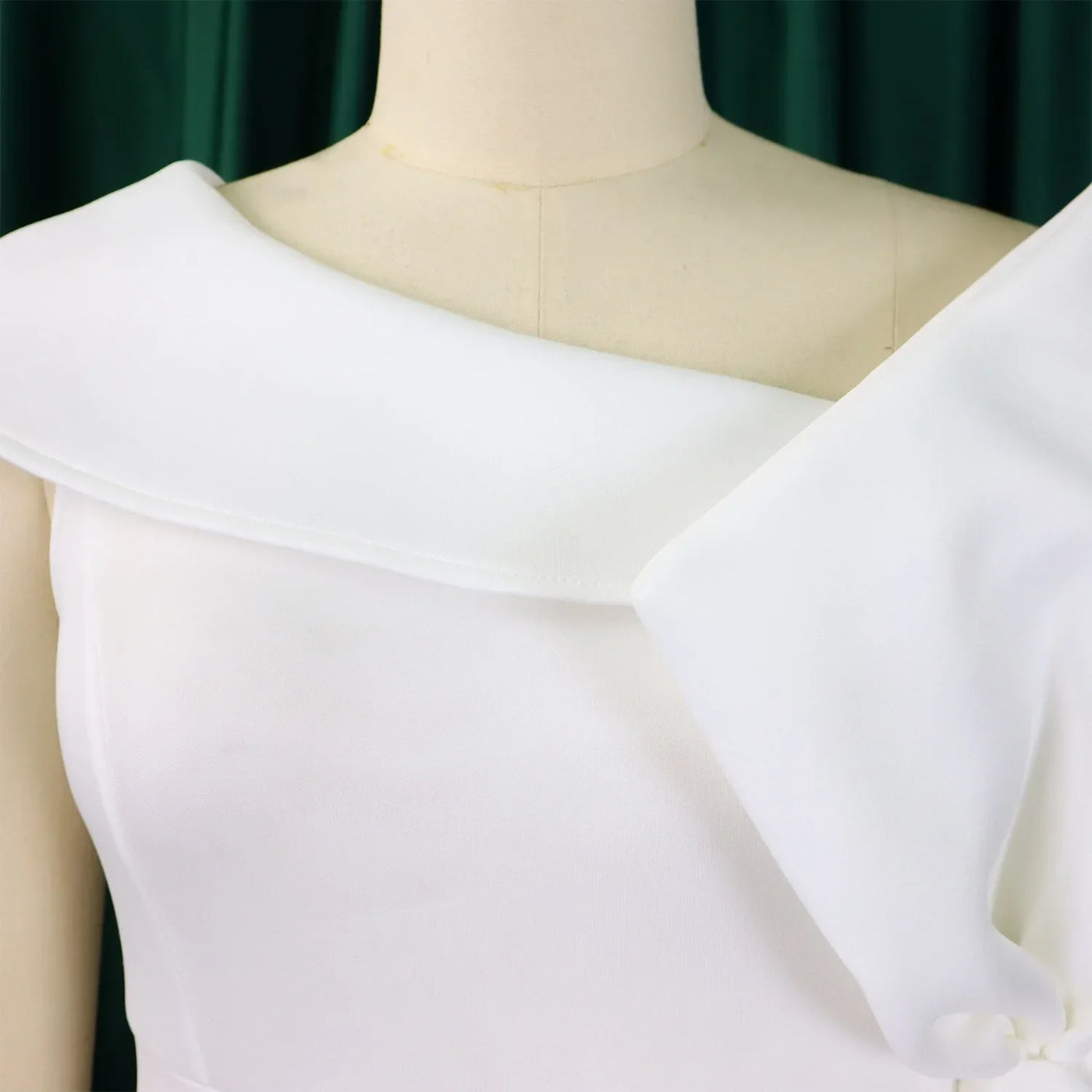 Elegant Dresses for Women 2024 New One Shoulder Ruffles Mermaid Floor Length Luxury Female Birthday Party Dinner Vestidos Mujer