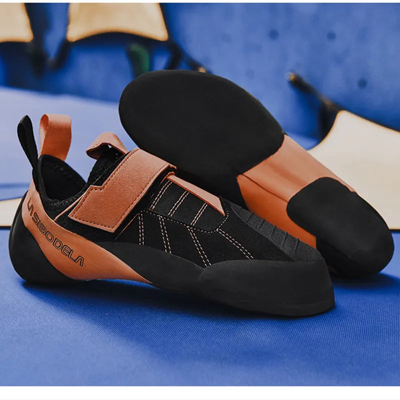 Climbing Shoes for Men and Women, Beginners Climbing Shoes, Rock Holding Training, Wild Buckle, Fitness, Size 37-46