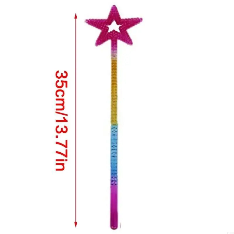 Angel Magics Wands Fairys Wand Star Wand Princess Angel Wands for Halloween Birthday Party Wedding Christmas Cosplay F3MD