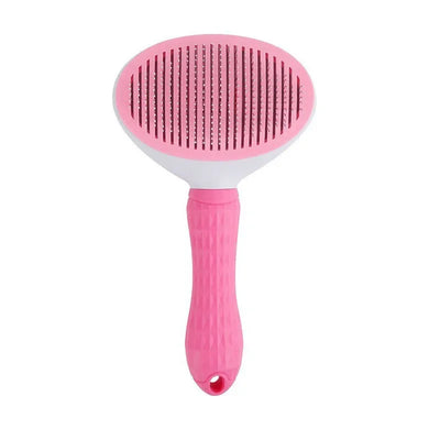 Pet Grooming Comb for Cats & Dogs, One - Click Hair Removal, Special Design, Ideal for Detangling & Shedding Control