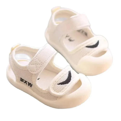 Children's Sports Sandals with Toe Caps, Anti-Collision Soft Sole, Anti Slip Shoes, Breathable Walking Shoes for Boys and Girls