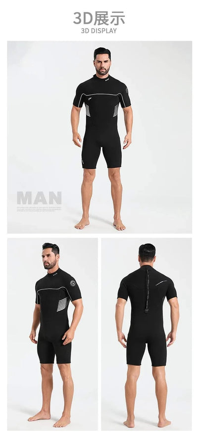 Wetsuit Shorts Women Men Diving Suit Underwater