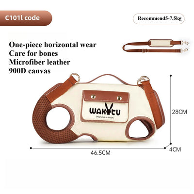 Dog Carriers Bags Portable Cat Backpack Pet Travel Portable Accessories Products Comfortable Travel Bag Cartoon Design Tractable