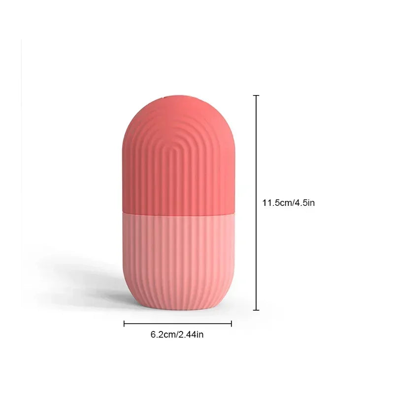 Ice Facial Roller Cube Beauty Lifting Ice Ball Face Massager Contouring Eye Roller Facial Treatment Reduce Acne Skin Care Tool