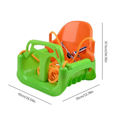 Children Swing Disc Toy Seat Kids Swing Rope Swings Outdoor Playground Hanging Garden Play Entertainment Activity For Adult/Kid