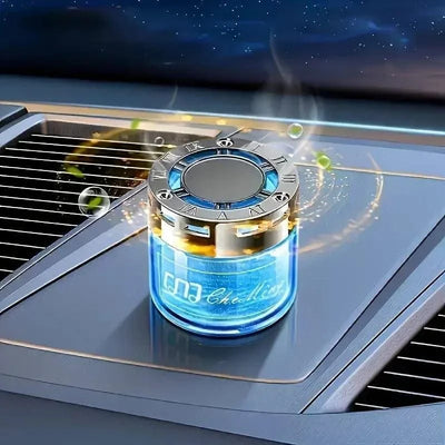 Luxury Car Perfume Solid Balm, Long-Lasting Light Fragrance, Odor Eliminator, Quicksand Design becoming a popular car ornament