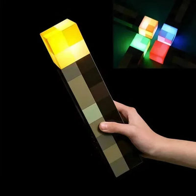 Kids Xmas Gift Table Lamp Living Room Bedroom Decor Brownstone Torch LED Lamp Potion Bottle Light USB Rechargeable Night Light
