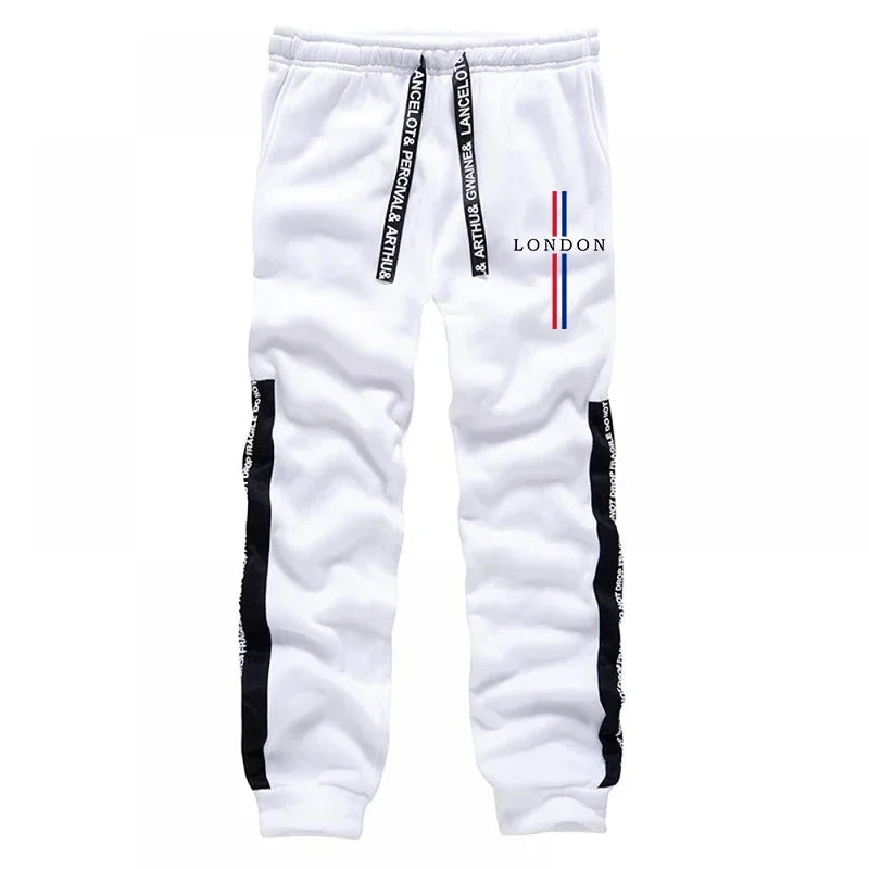 Men's Hooded Sweatshirts Sweatpants London Fashion Hoodie Streetwear Male All Seasond Daily Casual Sport Streetwear Tracksuit