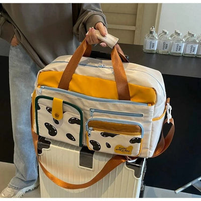 Women's Fashionable and Lightweight Boarding Bag for Maternity, Business, Yoga