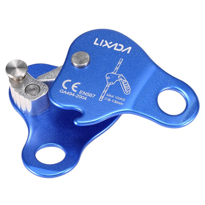 Climbing Ascender Arborist Climbing Rope Protection Belay Device Grip Outdoor Climbing Rigging 8-13MM Rope Mountain Climbing
