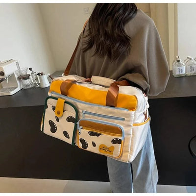 Women's Fashionable and Lightweight Boarding Bag for Maternity, Business, Yoga