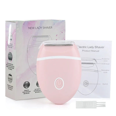 Electric Hair Removal Epilator For Women Hair Trimmer Shaver Bikini Underarms Arm Leg Face Private Parts Lady Razor Depilator