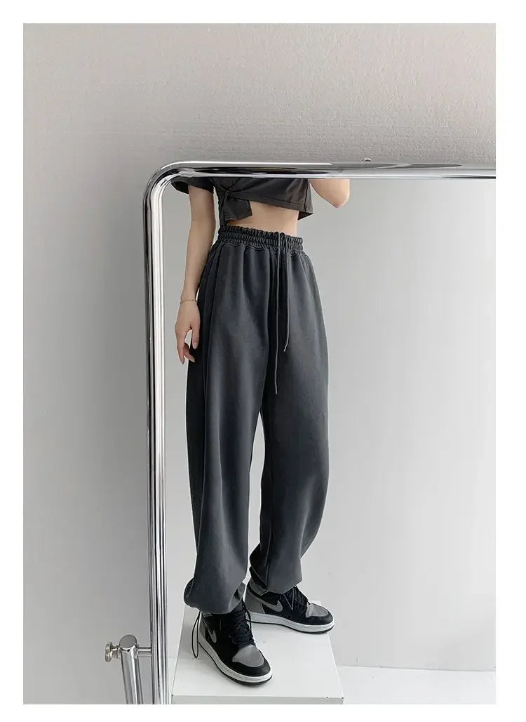 New Jogging Sweatpants Women Joggers Sports Pants Women  Fashion Korean Tracksuit Pants Pantalon Female