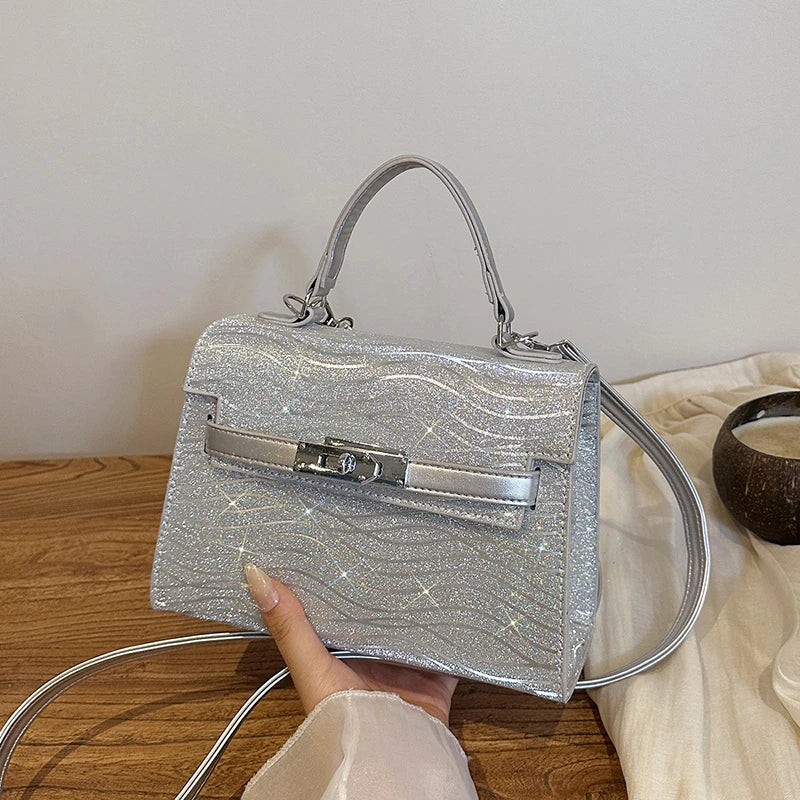 Popular Classic Leather Ladies Shoulder Bag Handbags For Women Designer Inspired Elegant Top Handle Purse Fashion Tote