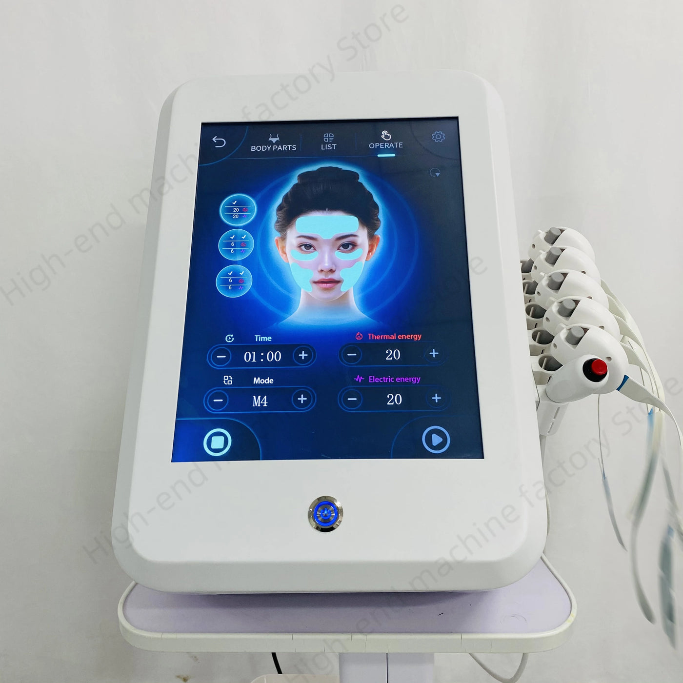 face Anti-aging Face Lift Facial Skin Tighten lifting Machine Wrinkle Reduction Female Strong Pulsed Electromagnetic SPA