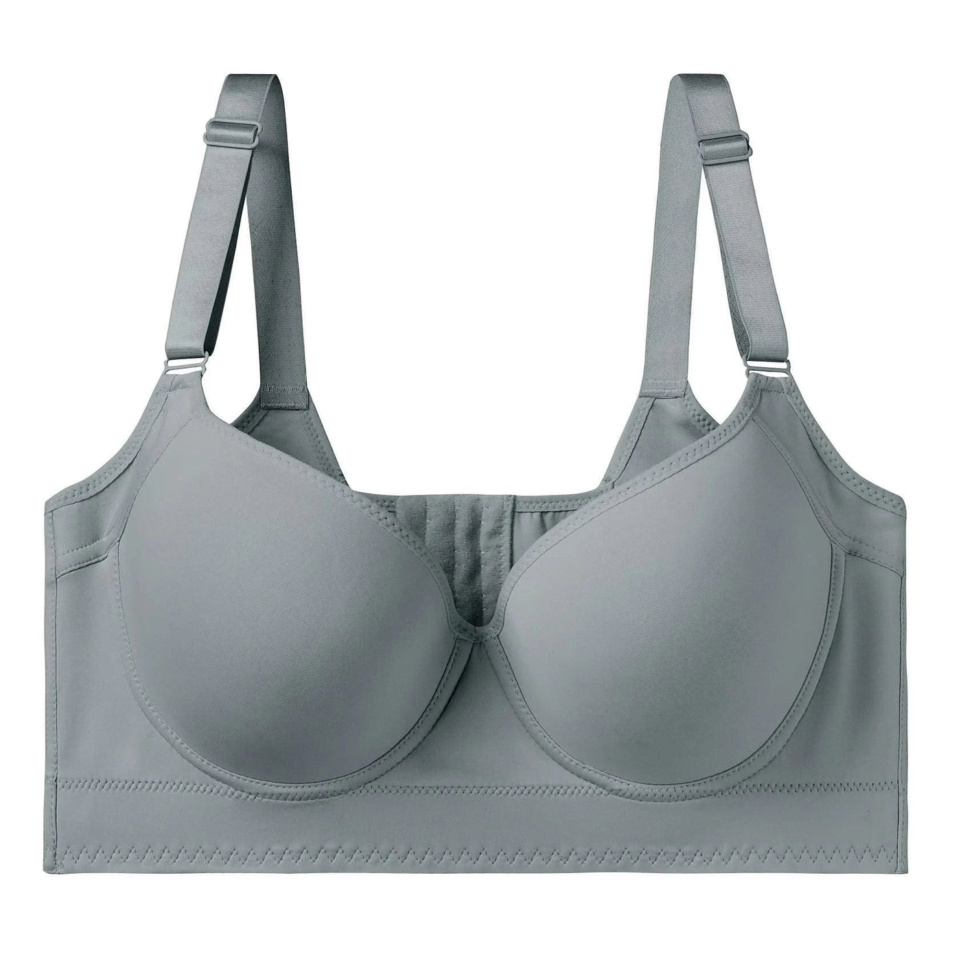 Dimmkof Full Back Coverage Push up Bras Women's Hide Back Fat Deep Cup Shapewear Fat Smoothing Uplift Underwire Bra For Big Bust