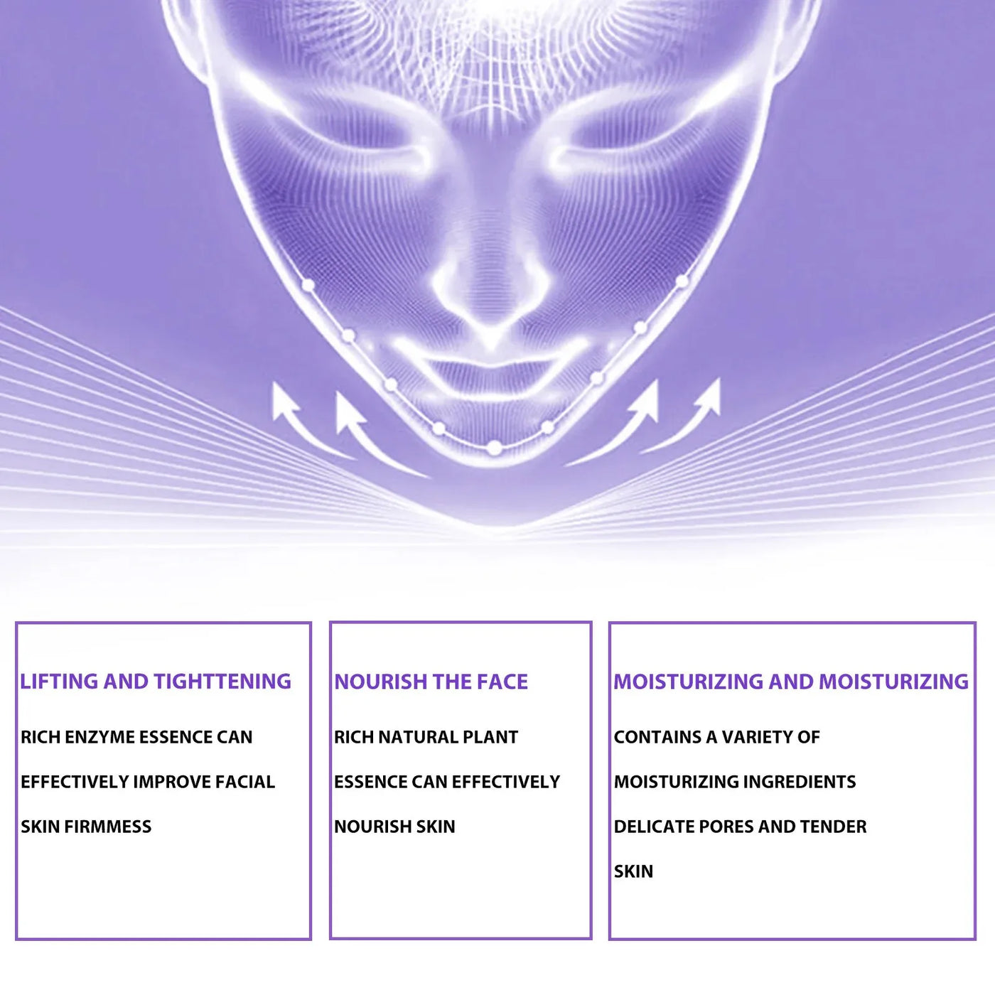 V-Shaped Firming Cream Double Chin W-rinkle Remover F-at B-urning Fade Fine Lines Tighten Nourish Face Lifting S-limming Cream
