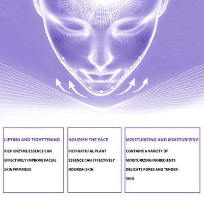 V-Shaped Firming Cream Double Chin W-rinkle Remover F-at B-urning Fade Fine Lines Tighten Nourish Face Lifting S-limming Cream