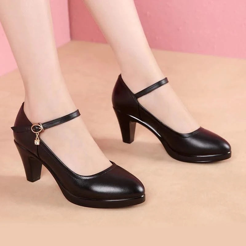 Women's High-end Medium Heel Shoes(35-41) | Women's Fashion Luxury Party Shoes