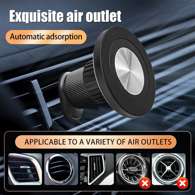 Magnet Head for MagSafe Car Phone Mount Universal 17mm Ball Joint Magnetic Phone Holder Accessories for iPhone 15 Pro Max Xiaomi