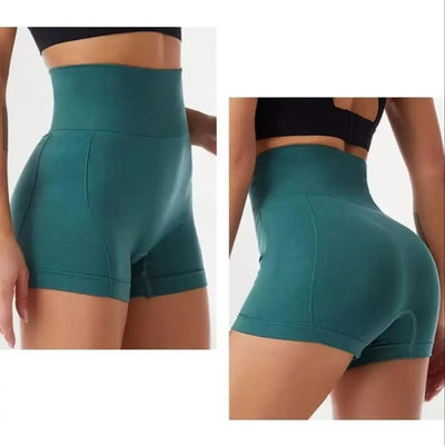 Activewear Women High Waist Workout Yoga Shorts