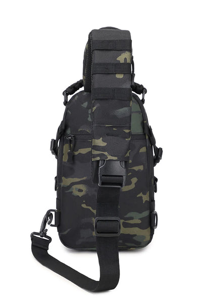 Men's Camping Chest Bag Tactical Sports Shoulder Outdoor Fanny Pack Hiking Climbing Cycling Fishing MOLLE System Sling Bags