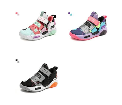 Children's Basketball Shoes For Boys Girls Non-slip Kids Sport Shoes Lightweight Outdoor Sneakers Trainers Footwear Comfortable
