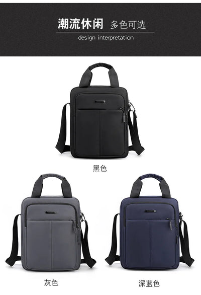 Men's High Capacity Hand Bags New Trendy Cool Men's Shoulder Bags Nylon Messenger Bags Travel Handbag Crossbody Bag Sling Bag