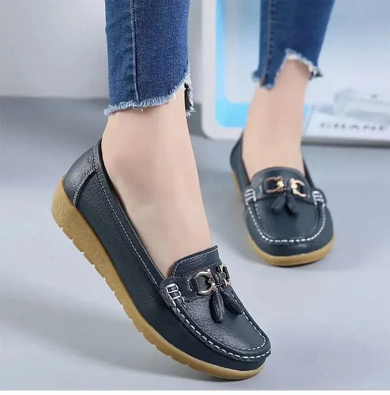 Women Slip On Loafers flat shoes Women Moccasins Casual Sneakers