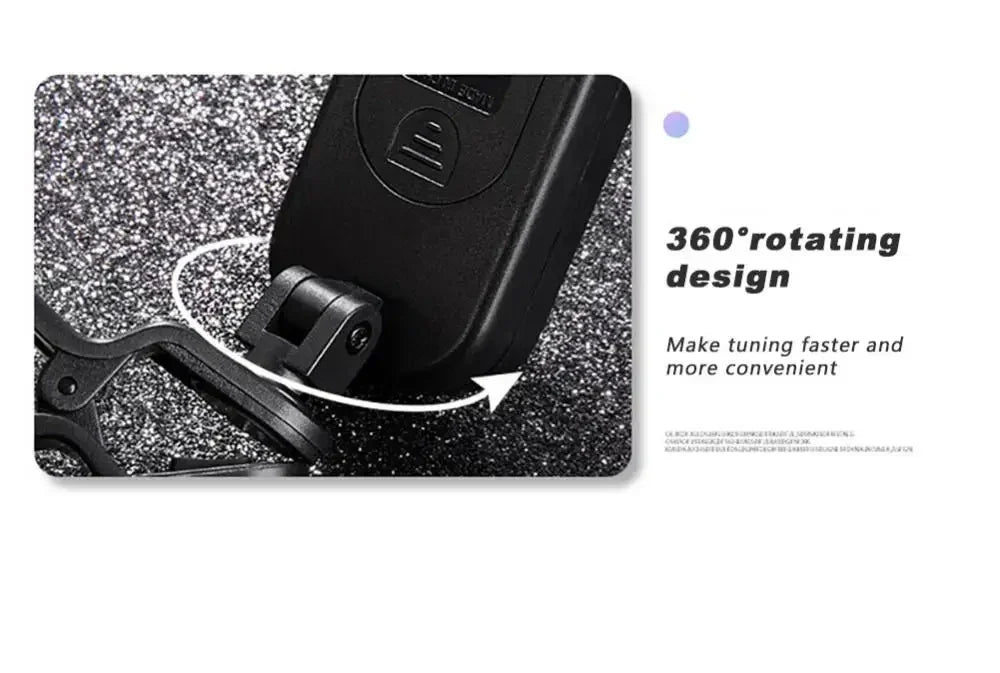NEW Rechargeable Guitar Tuner For All Instruments Clip on Electronic Tuner for Guitar Bass Ukulele Violin Mandolin Banjo