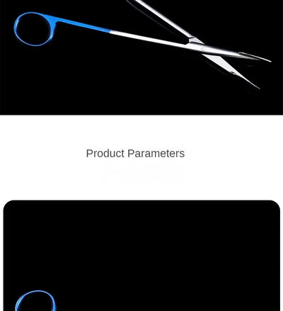 Facial Flap Dissector Scissors Face Lift Dissection Scissors Insert with Speculated Super Cut Tips SMAS  Dissector