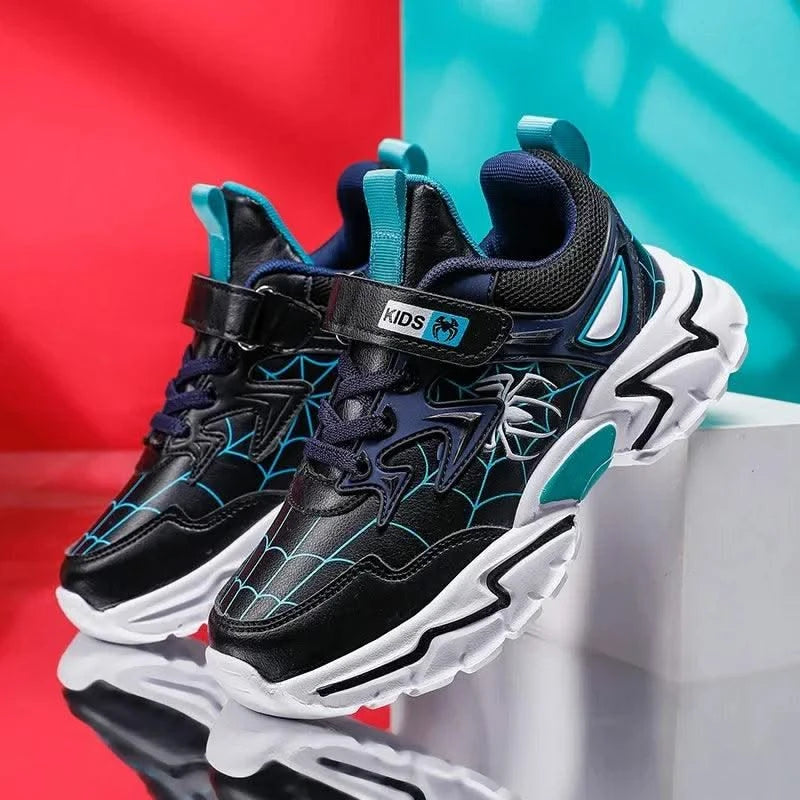 Children Boys Shoes School Sports Fashion Leather For Kids Tennis Casual Sneakers Children's Boy Running 7-12 Years Walking Shoe